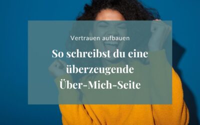 So schreibst du eine überzeugende Über-Mich-Seite